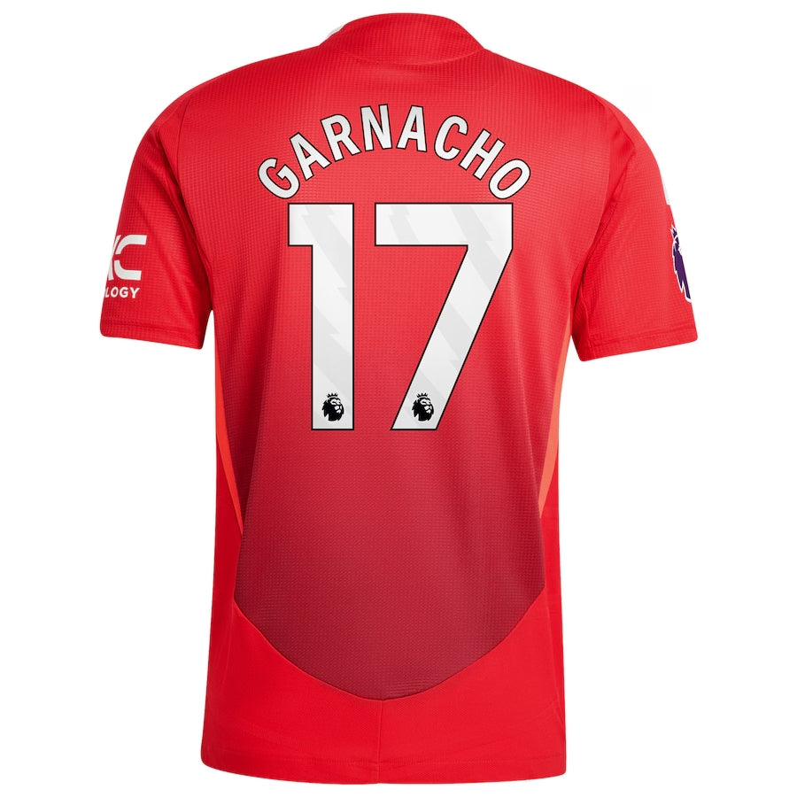 New Manchester United Home Soccer Jersey 24/25 Men Alejandro Garnacho