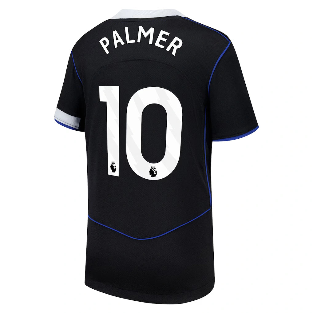 Cole Palmer Chelsea 2025/26 Third Jersey - Black