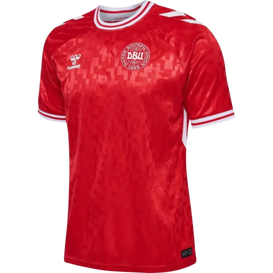 New Denmark Home Soccer Jersey EURO 2024 Men