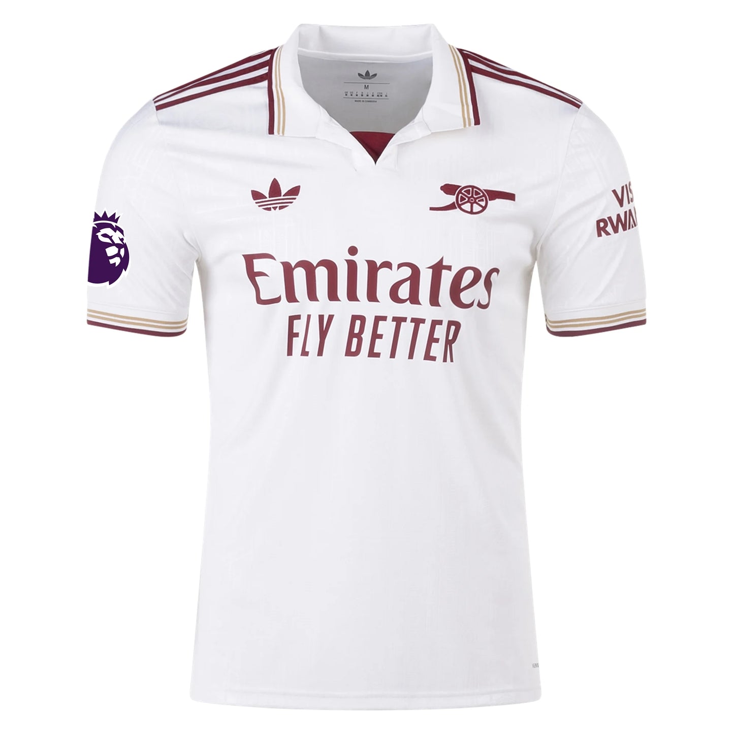 Eberechi Eze Arsenal Third Jersey 25/26 - White