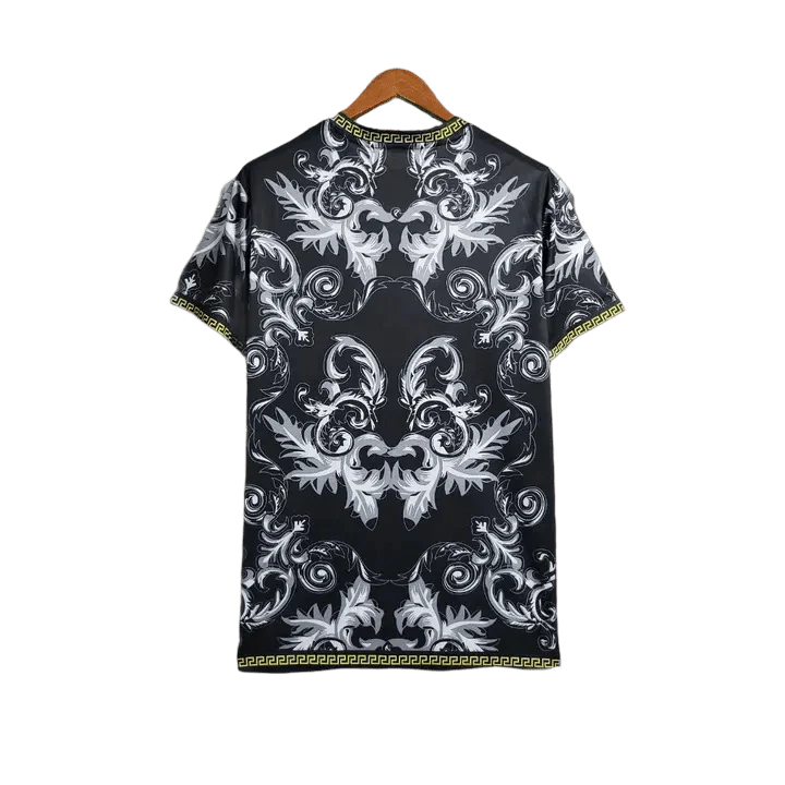 Italy Versace Jersey Black Special Kit