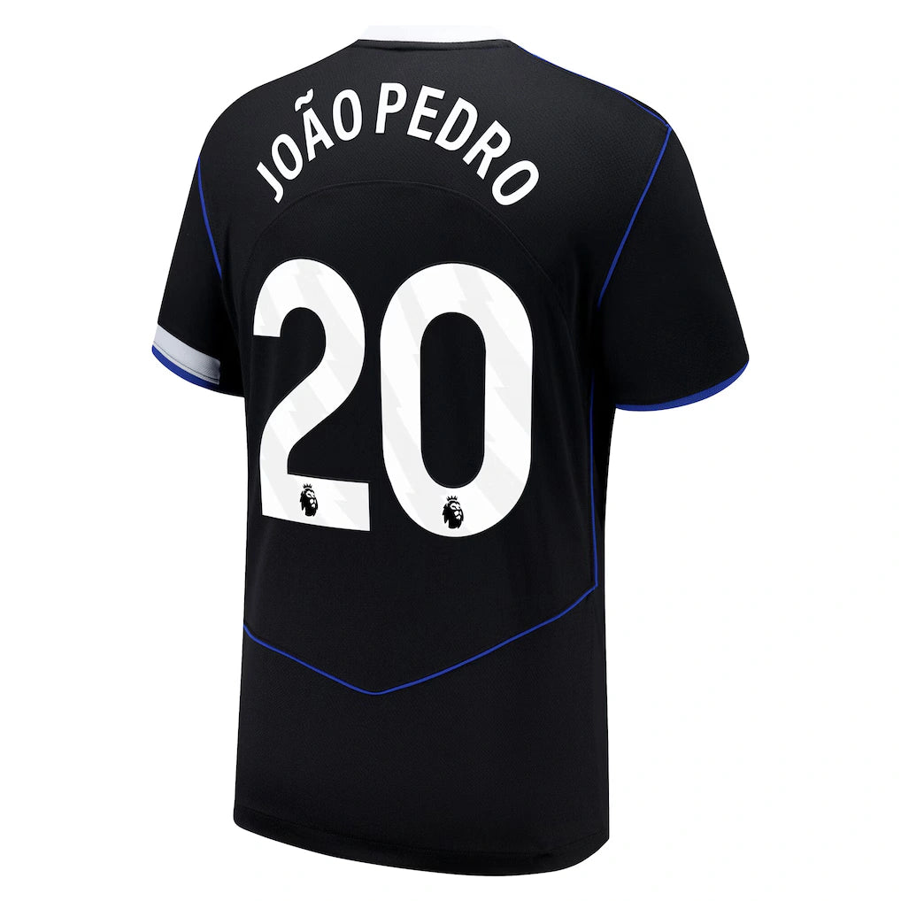 João Pedro Chelsea 2025/26 Third Jersey - Black