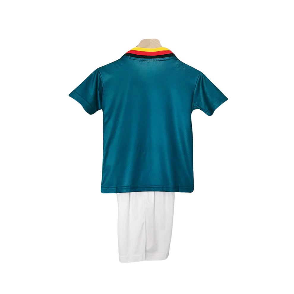Retro Germany Kids Soccer Kit – 1994 World Cup Away Jersey & Shorts Set