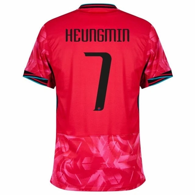 New South Korea Home Soccer Jersey 2024 Men Son Heung Min