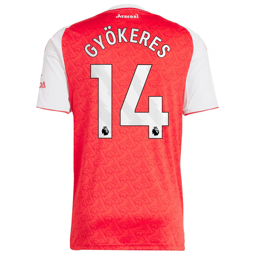 Viktor Gyökeres Arsenal Home Soccer Jersey 25/26