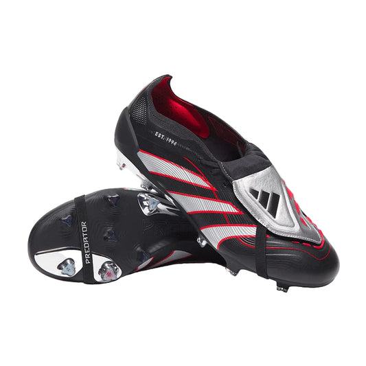 Adidas Predator Elite Obsidian Tongue Leather - Black