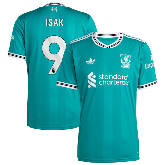 Alexander Isak Liverpool 2025/26 Third Jersey - Green