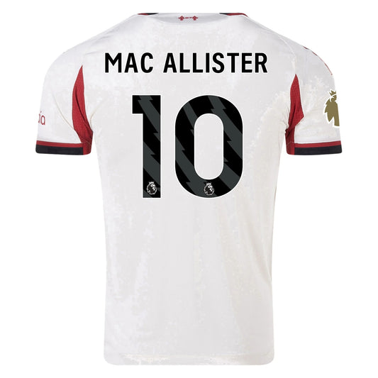 Alexis Mac Allister Liverpool Away Jersey 25/26