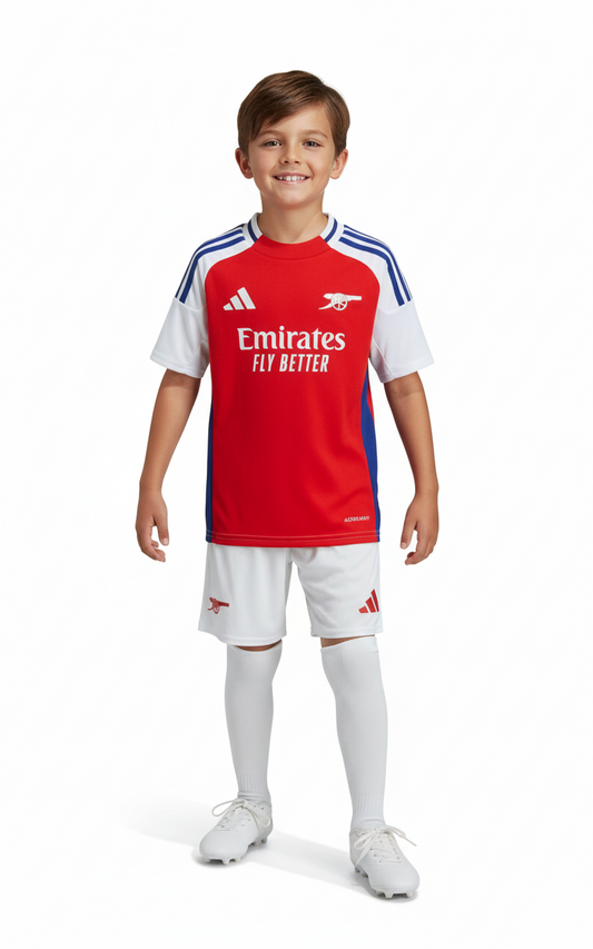 New Arsenal Home Soccer Jersey 24/25 Kids