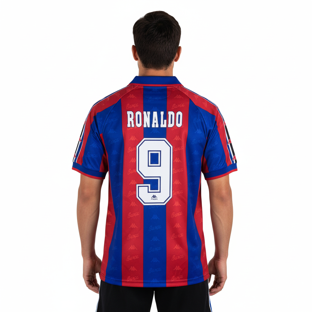Barcelona 1995/1997 Home Jersey Ronaldo
