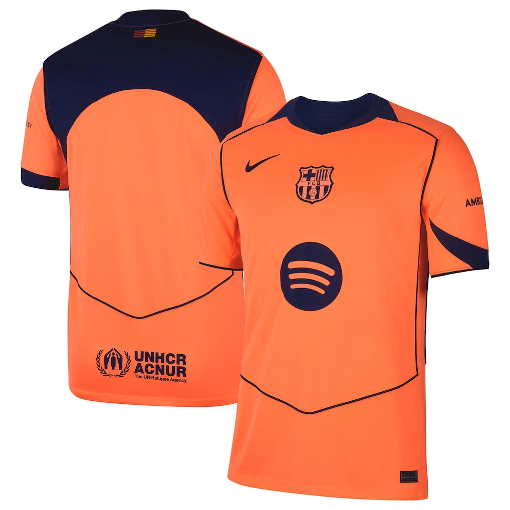 Barcelona 2025/26 Third Jersey - Orange