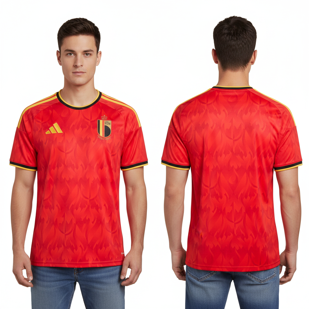 Belgium National Team World Cup 2026 Home Jersey - Red