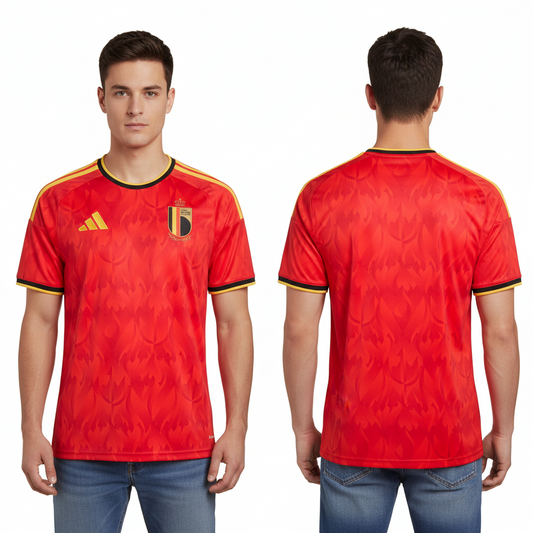 Belgium National Team World Cup 2026 Home Jersey - Red