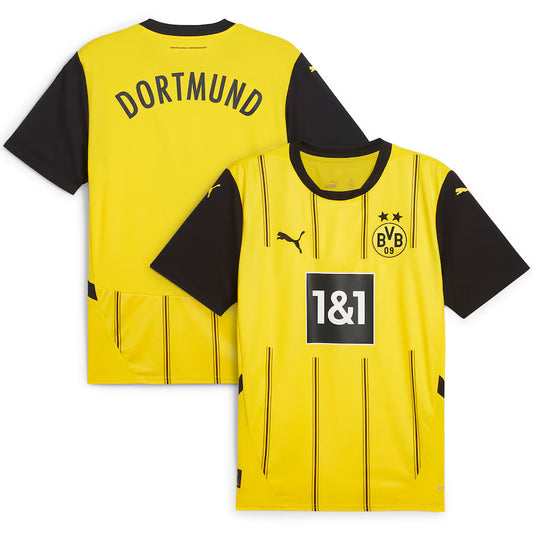 New Borussia Dortmund Home Soccer Jersey 24/25 Men