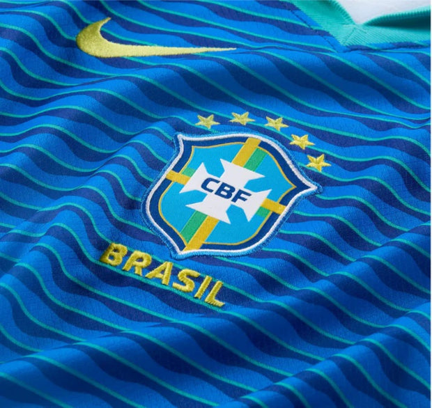 New Brazil Away Soccer Jersey 2024 Men