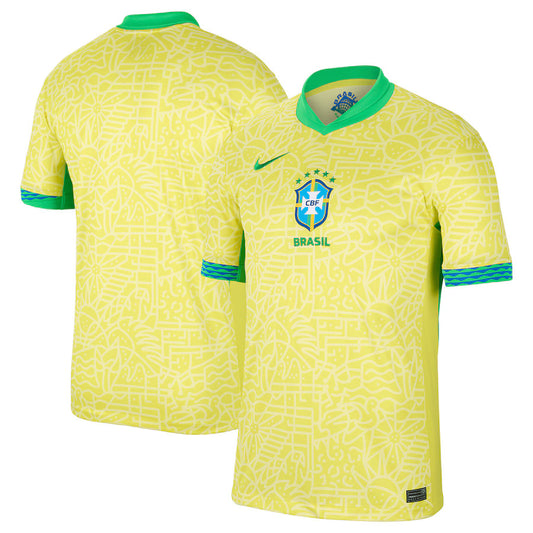 Brazil Home Soccer Jersey 2024 Men