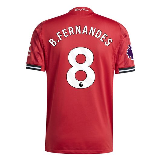 Bruno Fernandes Manchester United Home Jersey 25/26