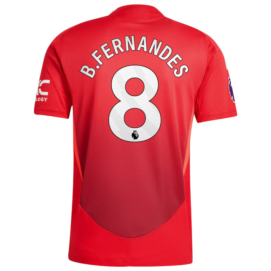 New Manchester United  Home Soccer Jersey 24/25 Bruno Fernandes