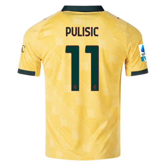 Christian Pulisic Ac Milan Third Jersey 25/26