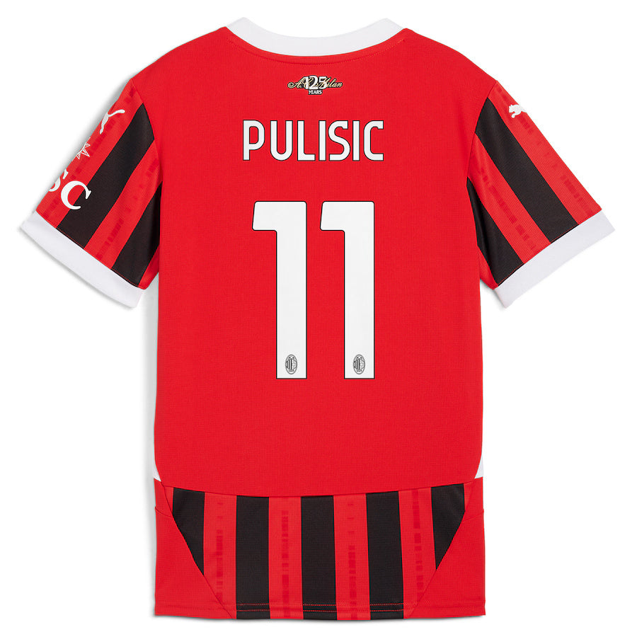 Christian Pulisic Ac Milan Home Jersey 24/25