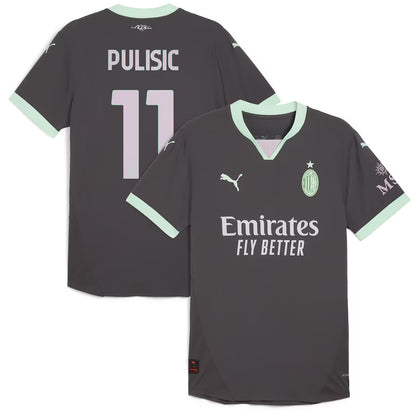 Christian Pulisic Ac Milan Third Jersey 24/25