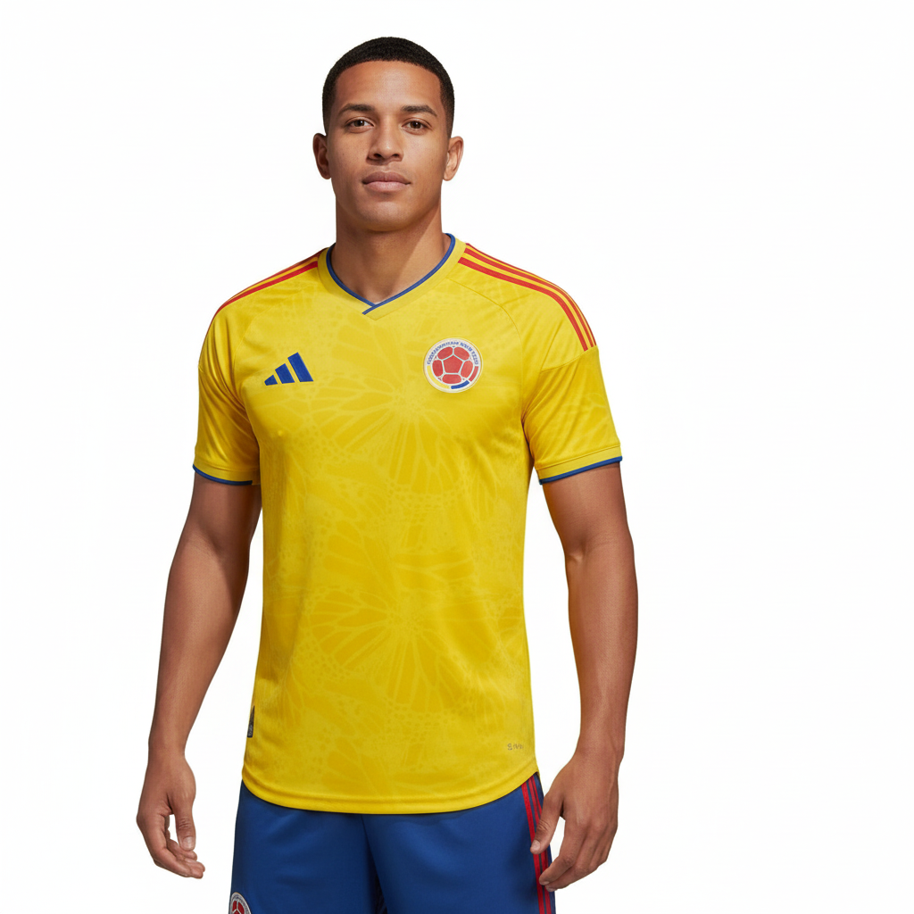 Colombia National Team World Cup 2026 Home Jersey - Yellow