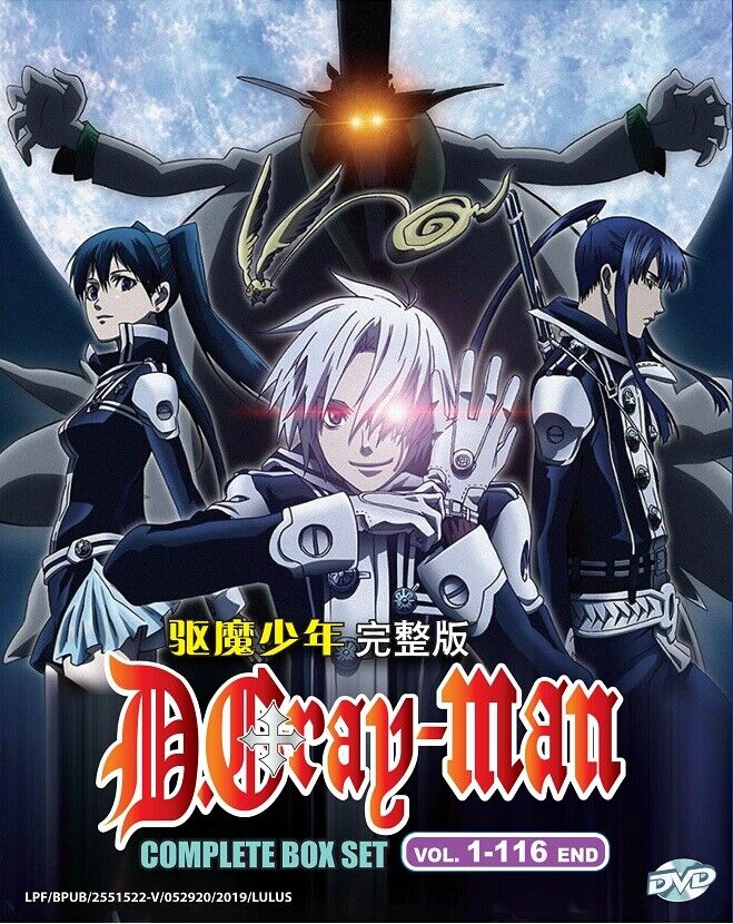 DVD Anime D.Gray-Man Complete TV Series (1-116 End) English Audio Dub