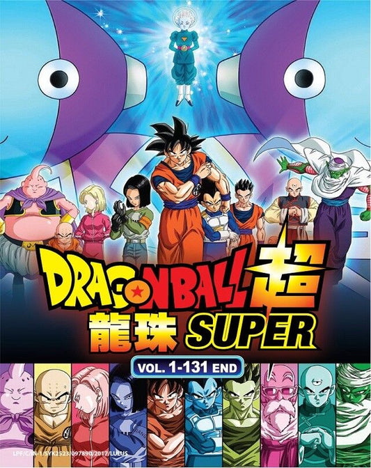 DVD Anime Dragon Ball Super Complete Series (1-131 End) 14DVD English Dub & Sub