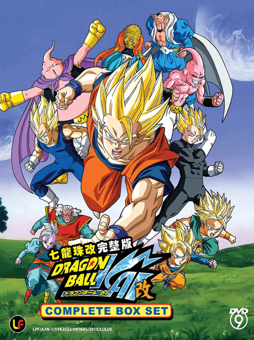 DVD Anime Dragon Ball Z Kai Complete Series (1-167 End) 11-DVD English Audio Dub