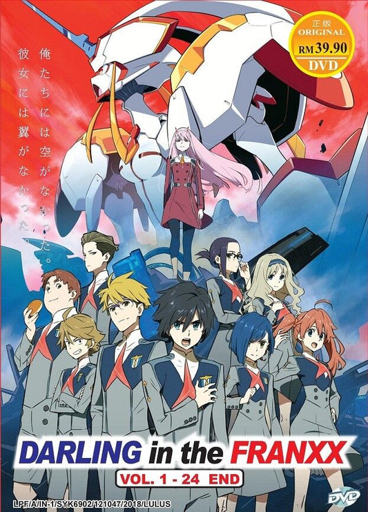 DVD Anime Darling In The FranXX Complete Series (1-24) English Dub All Region