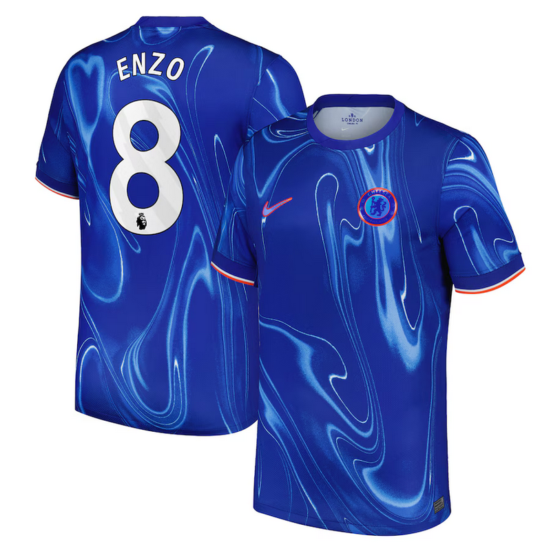 New Chelsea Home Soccer Jersey 24/25 Men Enzo Fernandez