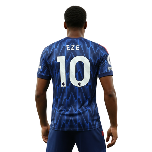 Eberechi Eze Arsenal Away Jersey 25/26 - Blue