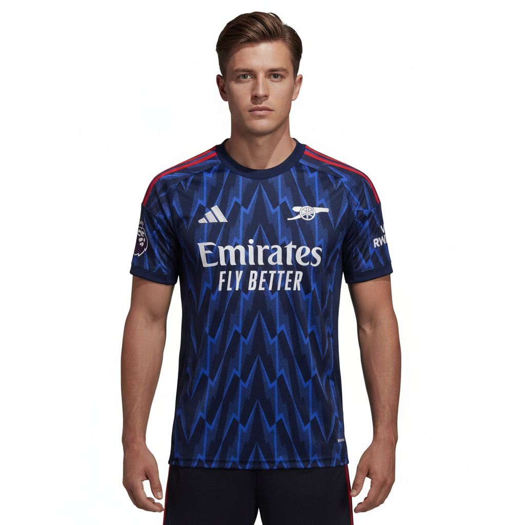 Eberechi Eze Arsenal Away Jersey 25/26 - Blue