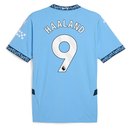 New Manchester City Home Soccer Jersey 24/25 Men Erling Haaland