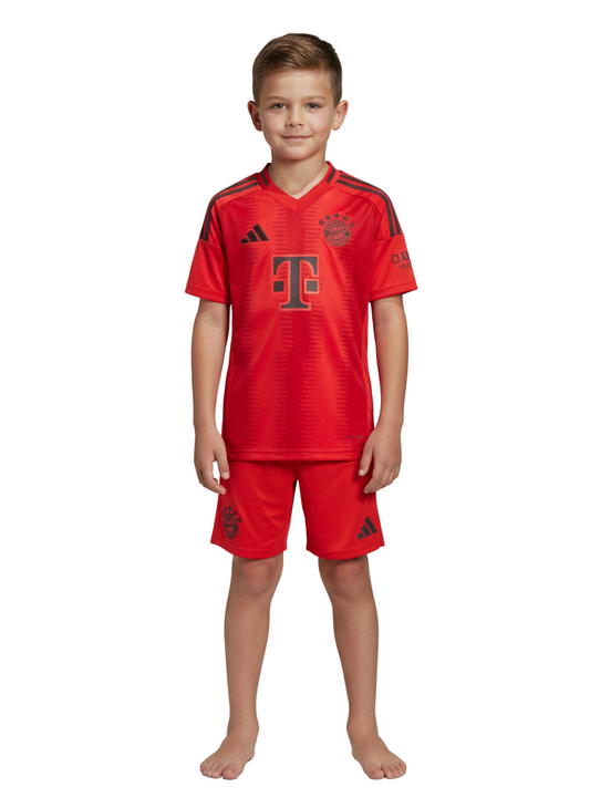 New Bayern Munich Home Soccer Jersey 24/25 Kids