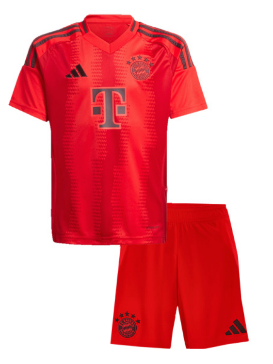 New Bayern Munich Home Soccer Jersey 24/25 Kids