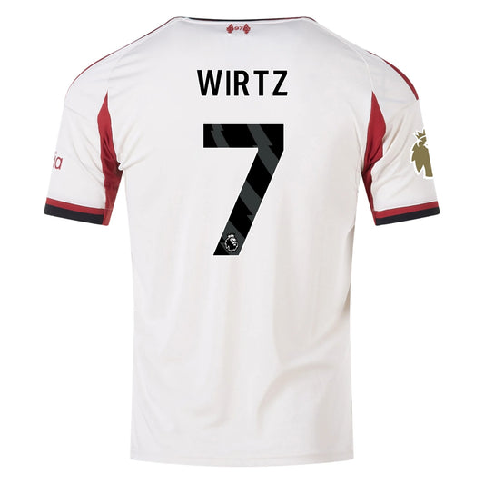 Florian Wirtz Liverpool Away Jersey 25/26