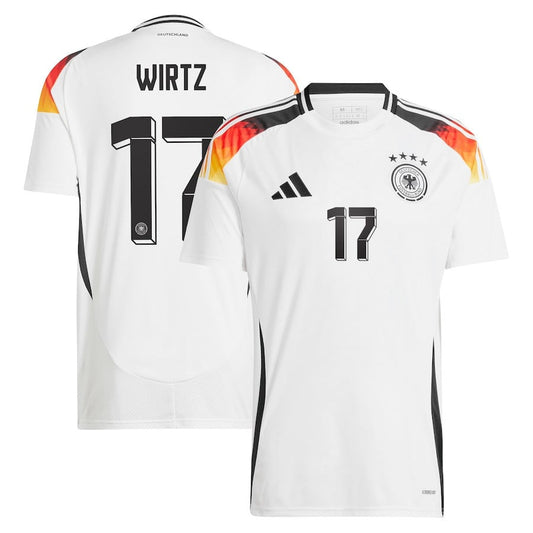 New Germany Home Soccer Jersey 2024 Men Florian Wirtz