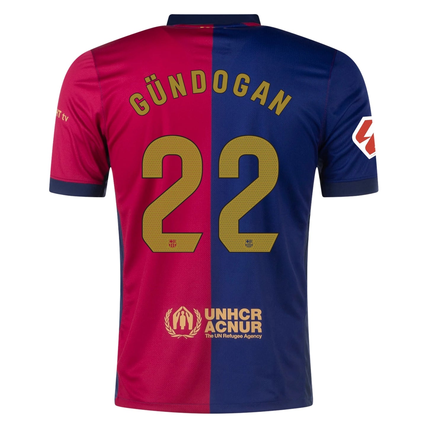 New Barcelona Home Soccer Jersey 24/25 Men İlkay Gündoğan