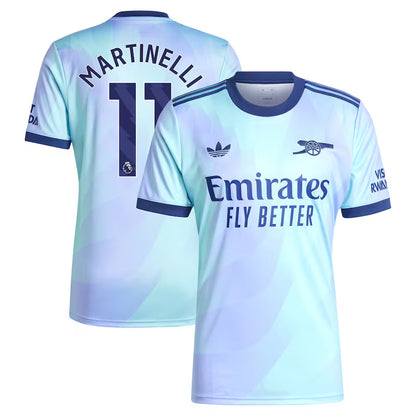 Arsenal Third Jersey 24/25 Gabriel Martinelli