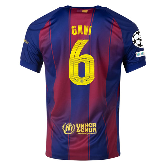 Gavi Barcelona Home Jersey 25/26