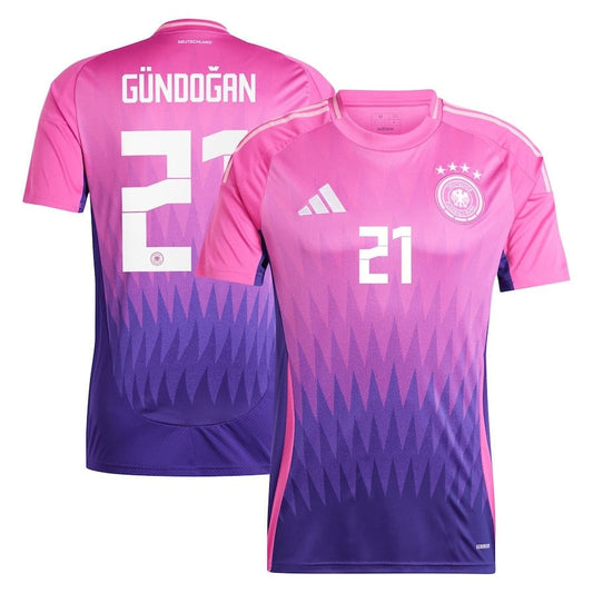 New Germany Away Soccer Jersey EURO 2024 Men İlkay Gündoğan