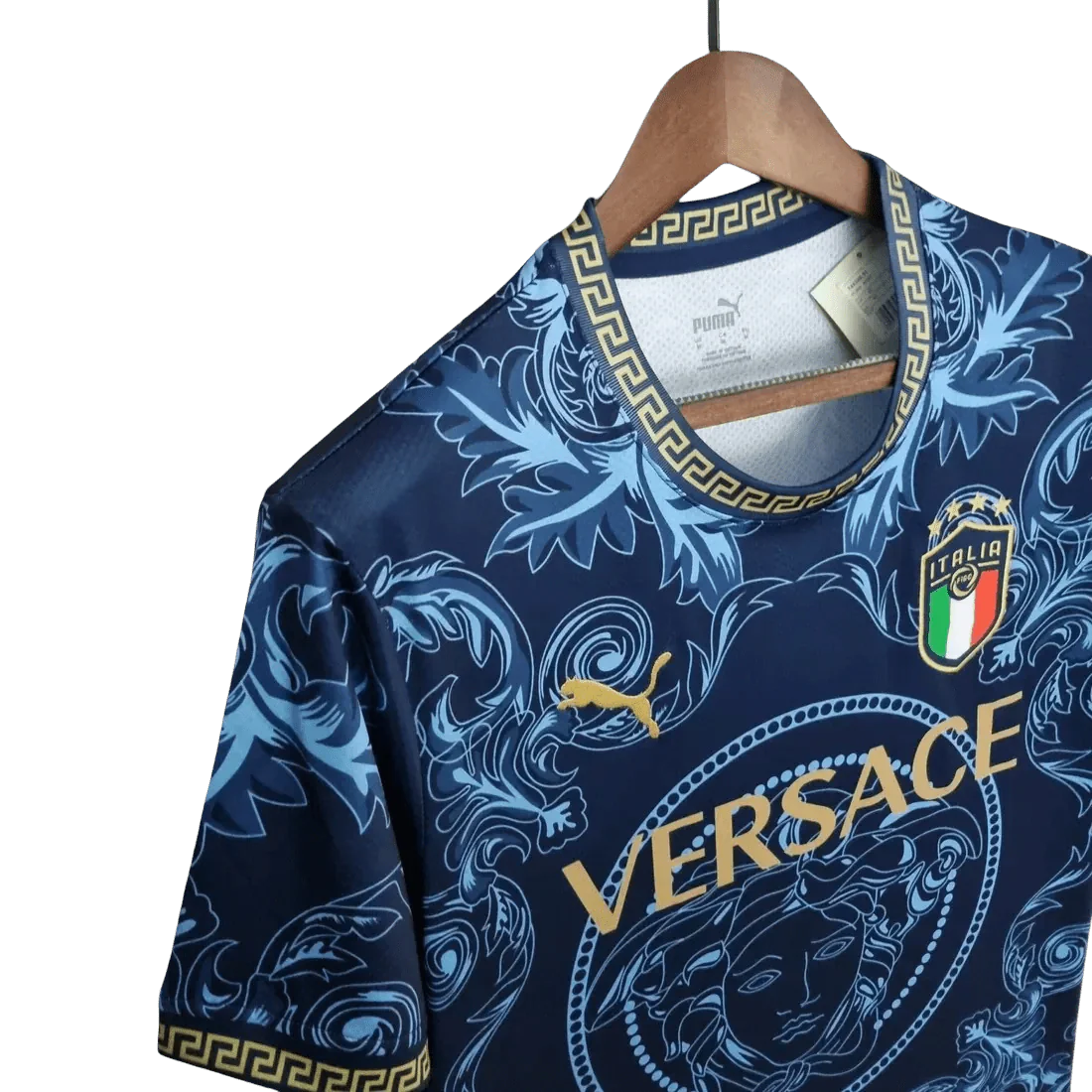 Italy Versace Jersey Blue Special Kit