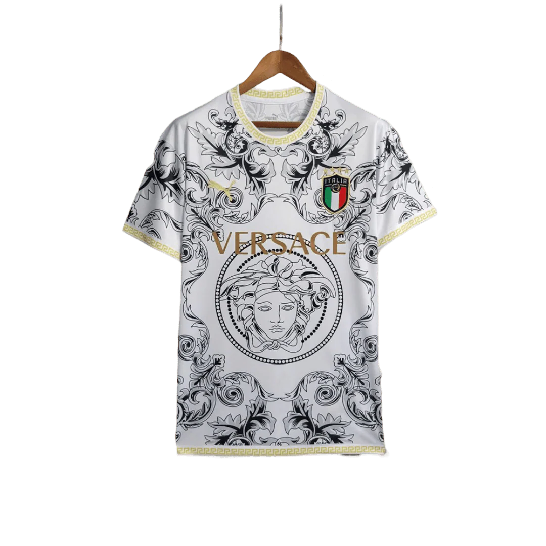 Italy Versace Jersey White Special Kit