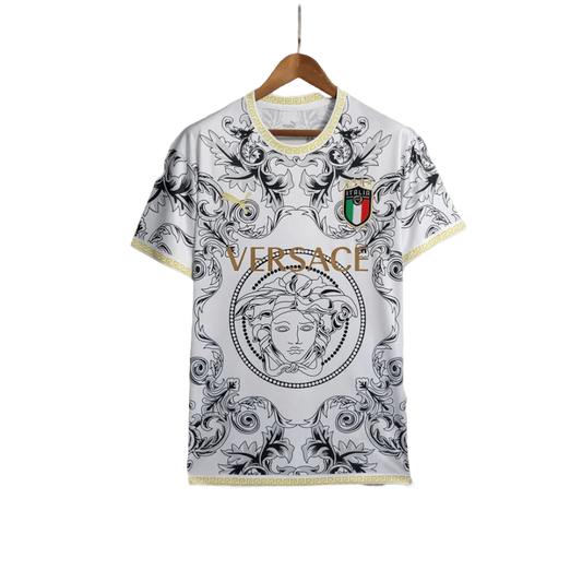Italy Versace Jersey White Special Kit