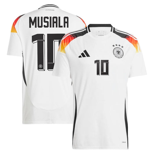 New Germany Home Soccer Jersey 2024 Men Jamal Musiala