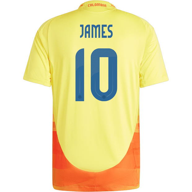 New Colombia Home Soccer Jersey 2024 Men James Rodríguez