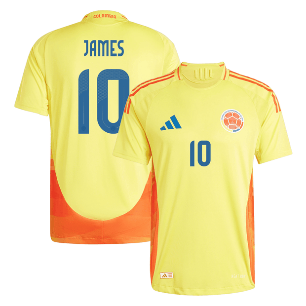 New Colombia Home Soccer Jersey 2024 Men James Rodríguez