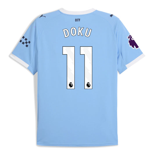 Jérémy Doku Manchester City 25/26 Home Jersey