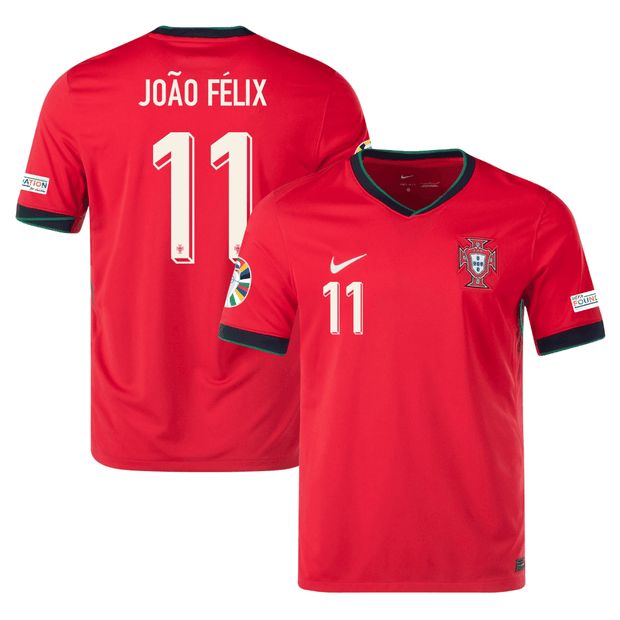 New Portugal Home Soccer Jersey EURO 2024 Men João Félix